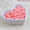 Wholesale-8mm 200pcs Mixed Acrylic Ball Beads,New Rubber Spacer Round beads For jewelry making XLL2015-8