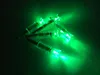 3PK Automatically lighted led light arrow nock crossbow arrow nock ID 7.6mm in green color