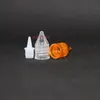 Einhorn-Dropper-Flasche 15ml 100 PCS / LOT Stift Scharfe Nippel Hohe Qualität LDPE mit bunten Kappen aus Kunststoff