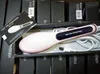HQT-906 I ferri da stiro rosa bianco sono dotati di display a LED Spazzola pettine per capelli lisci elettrici US EU AU UK Plug con scatola nera 40 pz / lotto DHL