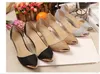 Spring/Autumn Women Shoes High Heels Metal Head pointed toe Sexy Pumps Wedding Shoes