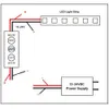 EDISON2011 Mini ściemniacz Przełącznik DC 12V 3 Klucze do pojedynczego RGB Kolor 5050 3528 5630 5730 3014 LED LIGHT Light