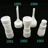 Free shipping 14mm&18mm domeless ceramic nail with male female carb cap joint GR2 titanium nail domeless titanium nail