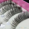 Toptan-Son 10 Pairs Doğal Uzun Kalın Yanlış Eyelashes Güzellik Makyaj Göz Lashes Uzatma