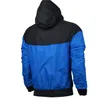 ropa deportiva de alta calidad tela imperme sportkläder av hög kvalitet vattentät tyg män sportjacka mode blixtlås hoodie plus storlek 3xl