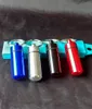 Mini bouteilles de rangement en aluminium coloré, boucle de ceinture pour un transport facile, couleur aléatoire, livraison gratuite