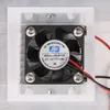 Freeshipping ThermoElektricum Peltier Koeling Koeling Systeem Kit Halfgeleider Koeler Grote Radiator Koudgeleid Module Dubbele Fans