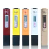 Digitale TDS-metermonitor TEMP PPM-tester Pen LCD-meters Stick Waterzuiverheidsmonitoren Minifilter Hydrocultuurtesters TDS-3 mixkleuren