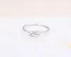 2016 New Arrival Min 1pc-gold silver rose gold Infinity Knot Ring Heart knot rings for women EY-R022248j