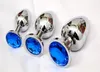 3 STKS Kleine Midden Grote Maten Rvs Metalen Anale Plug Met Diamanten Anale Dildo Seksspeeltjes Butt Plug Voor Women4431046