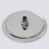 Gratis verzending 4/6/8/10/12 Inch roestvrijstalen regenval douchekop badkamer vierkant / ronde douchekraan accessoire