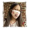 Śmieszne 4 kolor wyrażenie pył maska ​​usta maska ​​emotorologia usta-mufla zimowa bawełniana maska ​​przeciwpyłowa Unisex Anti-Dust Face Maski OUC2105