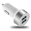 2 ports Dual Port Universal USB Car Charger compatible avec Andriod Phones Charger Adaptter Tablets Smart Phones Travel Portable CH2276343