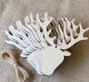 10 pièces/ensemble ornements d'arbre de noël copeaux de bois bonhomme de neige arbre cerf chaussettes suspendus pendentif décoration de noël cadeau de noël artisanat