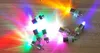 GDX Nić Wodoodporne światła imprezowe LED Latarnie Balony Kwiatowe mini LED LED do ślubnego zestawu centralnego Eiffel Glass VAS2411316