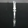 Narghilè mini bubbler oil rig 10mm glasa adattatore maschio-maschio cupola e set di chiodi in vetro per fumare pipa ad acqua