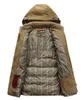 남자의 패션 본격적인 새로운 짙어지면서 따뜻한 흰색 오리는 하나의 도덕을 육성의 재킷 따뜻한 특별한 코트 아래로 내려. S - 3 xl