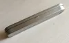100 stycke metall rektangel penna box metall förpackning metall presentförpackning storlek 178x37x19mm, 7x1.45x0.75 tum