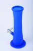 Folded Portable Silicone Bong Travel Water Bong Colorful Bong Filter Silicone Oil Rig for Smoking Silicone Hookah Free Shipping