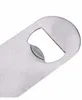 by DHL or EMS 500 pcs Speed Bottle Cap Opener Unique Large Flat Stainless Steel Remover Bar Blade