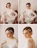 Cheap 2015 Gold Crystal Hair Accessories Flower Crystal Tiaras Sparkly Bride Hair combs Bridal Accessories Dhyz 016647584