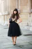 Simple 2019 Fashion Tulle Skirt For Wedding Party Tutu Bridesmaid Skirts Under 40 7 Layers Knee Length Skirt Custom Made2156
