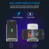 For iPhone X Qi Wireless Charger Pad Wireless Charging Cord For Samsung Note 8 iPhone 8 Plus Galaxy Note 5 with USB Cable in Retail Box