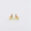 Bonito da orelha do parafuso prisioneiro para as meninas da moda ear stud 18 k banhado a ouro studs ear design exclusivo para sale5