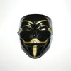 Halloween Masquerade Mask V لـ Vendetta mask V قناع الوجه V-mask JIA299