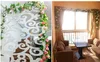結婚式の装飾新しい人工絹のバラの花のつるのぶら下がっているガーランドのウェディングホームウォールパーティーの装飾10個/ロット送料無料