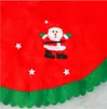 90 cm Papai Noel Saia Da Árvore Saias Da Árvore de Natal XMAS Decoração Da Árvore Feliz Natal Suprimentos Decoração de Natal