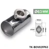 Högkvalitativ 63mm 2.5 "bov t teepipe för greddy rz / rs, turbonetics raptor tk-bov02fp63