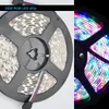 Świąteczne nowe przybycie LED LID Light Waterproof 5m 5050 RGB 300LEDS Zmiana koloru z 44 klawiszami zdalnym sterownikiem z 12V 5A Power8935464