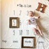 11 StylesIns Kinderdecken Neugeborenen-Fotografie-Hintergrund-Requisiten, Baby-Foto-Requisite, F-Hintergründe, Säuglingsdecken, Wickelbuchstaben, weiche Deckenmatte