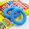 Super nice Mosquito Repellent Band Bracelets Anti Mosquito Pure Natural Baby Wristband with retail package mixed colors