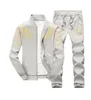 Zipper Jas + Pant Polo Set Casual Mannen Sporting Suit Hoodie Heren Trainingspak Sweatshirt Male Twee Stuks Set