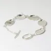 Perlesnice bracelet lunettes lien bracelet blanc cabochon paramètres camée base 13x 18mm ovale en laiton pendentif ébauches ID 48252533022