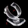 Economische Clear Ultra Mini Plastic Ring Houder Ring Display Stand Sieraden Rek Sieraden Display Stand Props