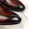 Feragamo Ferra Lok Fu chaussures meilleure qualité en cuir véritable vachette hommes chaussures décontractées de luxe concepteur Oxford mocassin chaussures habillées Zapatos Hombre Dermis 38-44 Q29S