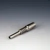 Titanium Tip Smoking Hand Tools Domeless 10mm 14mm 18mm GR2 Inverted Grade 2 Ti Nails for NC Kit Straw Concentrate Dab Rigs