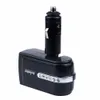Dual 2 Socket Splitter Car Cigarette Lighter Charger Power Adapter + 1 USB Port