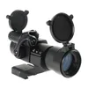 Tactical M2 Style 1x30mm Red/Green Dot Rifle Scope Sight with Quick Release Cantilever Mount