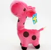 Новые милые плюшевые мягкие игрушки-жирафы с животными, дорогая кукла, подарок на день рождения для маленьких детей, 6 цветов на выбор7295440