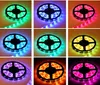 Hot 3528 RGB LED Strip Light 5M 300SMD LED STRIPE 44KEYS SMD IR Fjärrkontroll 5050 LED-rand RGB