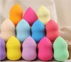 100pcs/lot Face Bottle Gourd Sponge Smooth Pro Beauty Makeup Powder Puff Mix Colour Women Gift 60*40mm6475418