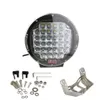 Projecteur rond CREE LED 9 pouces 96W, projecteur 12V 24V, projecteur lumineux pour conduite tout-terrain, voiture, camion, bateau, SUV 4WD