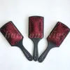 Escova de cabelo de alta qualidade, cabo de plástico com cerdas de javali revestidas emborrachadas, ferramentas de extensão de cabelo, venda 8249149