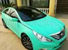 Matte Tiffany Blue Vinyl Car Wrap Film With Air release Matt Mint Vinyl For Vehicle Wrapping Stickers Foile 1.52x30m/Roll (5ftx98ft)