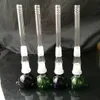 Glaspfeifen Rauchen geblasener Wasserpfeifen Herstellung mundgeblasener Bongs Satz Zigarettenfilter