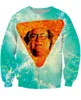 2015 New Arrive Danny Dorito Crewneck Sweatshirt Sexy Sweats Danny DeVito in Nacho Cheese Flavor 3d Jumper For Women Men